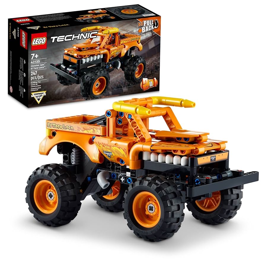 Amazon.com: LEGO Technic Monster Jam El Toro Loco, 2 in 1